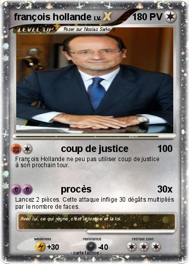 Pokemon françois hollande