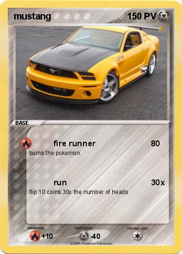 Pokemon mustang