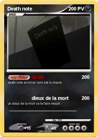 Pokemon Death note