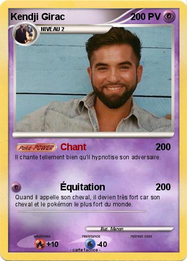 Pokemon Kendji Girac