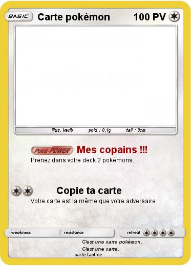 Pokemon Carte pokémon