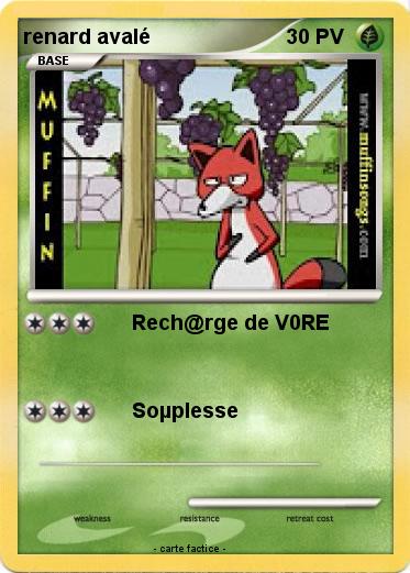 Pokemon renard avalé