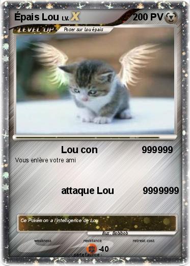 Pokemon Épais Lou
