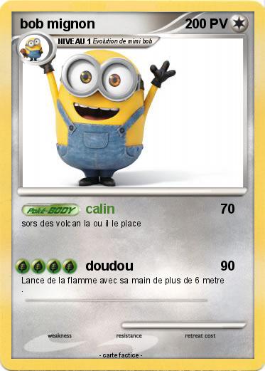 Pokemon bob mignon