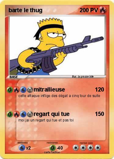 Pokemon barte le thug