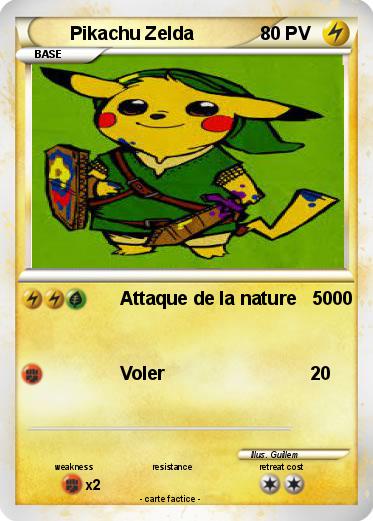 Pokemon Pikachu Zelda
