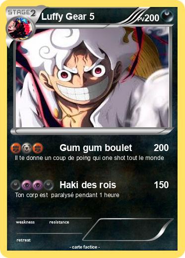 Pokemon Luffy Gear 5