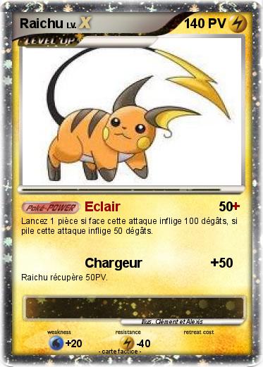 Pokemon Raichu