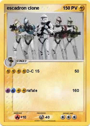 Pokemon escadron clone