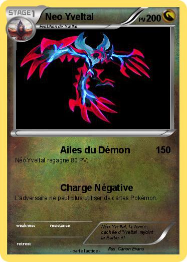 Pokemon Neo Yveltal