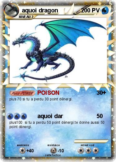 Pokemon aquoi dragon