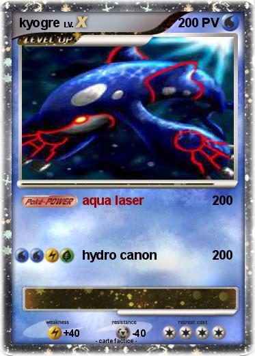 Pokemon kyogre
