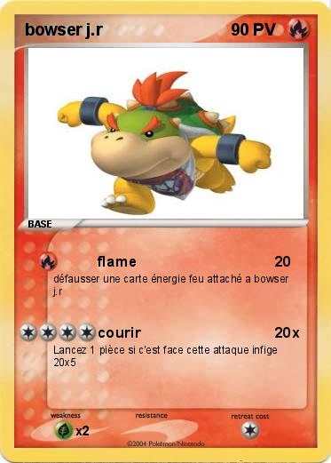 Pokemon bowser j.r 