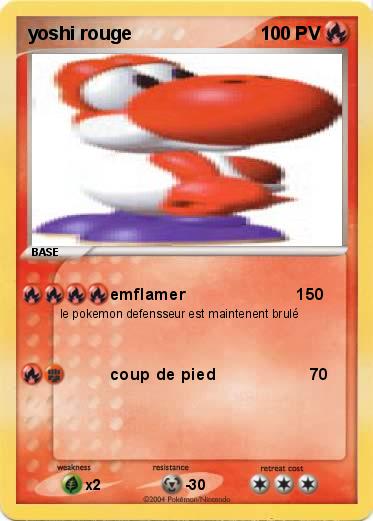 Pokemon yoshi rouge 