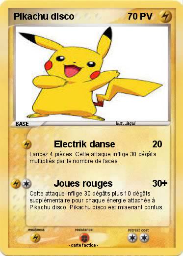Pokemon Pikachu disco