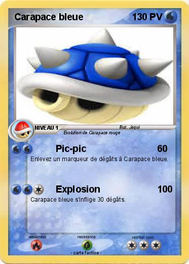 Pokemon Carapace bleue