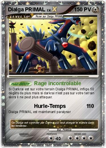 Pokemon Dialga PRIMAL