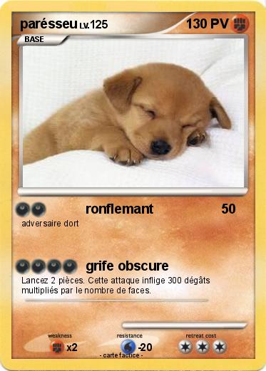 Pokemon parésseu