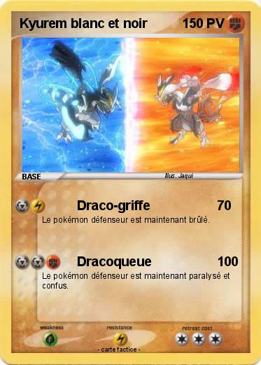 Pokemon Kyurem blanc et noir
