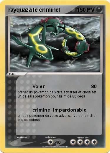 Pokemon rayquaza le criminel