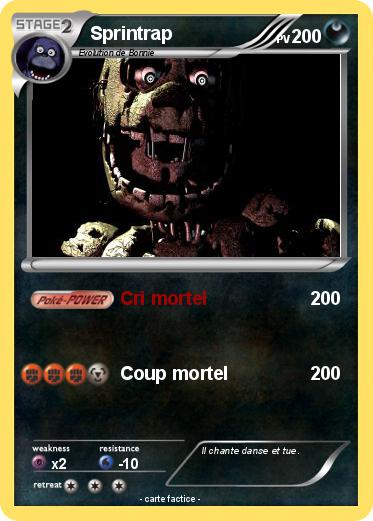 Pokemon Sprintrap