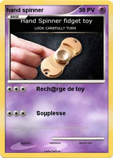 Pokemon hand spinner