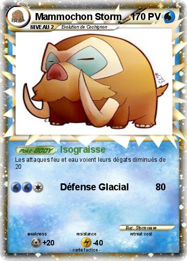 Pokemon Mammochon Storm