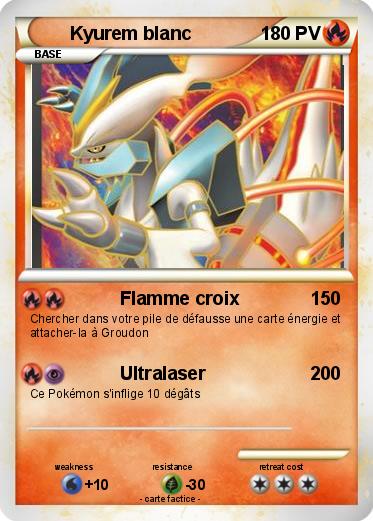 Pokemon Kyurem blanc