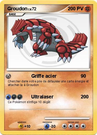 Pokemon Groudon