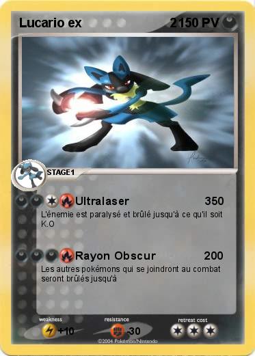 Pokemon Lucario ex                         2