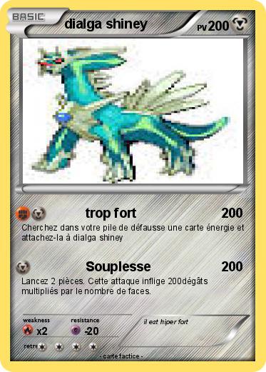 Pokemon dialga shiney