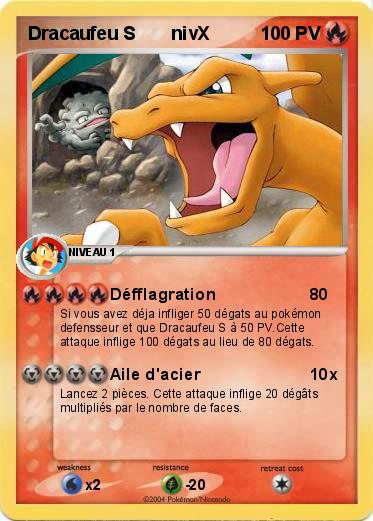 Pokemon Dracaufeu S       nivX
