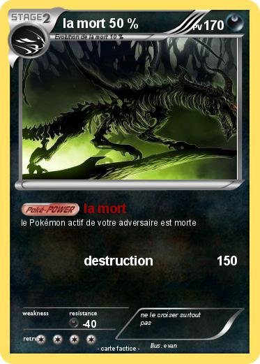 Pokemon la mort 50 %