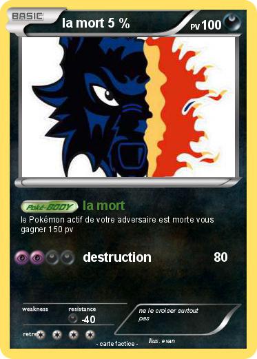 Pokemon la mort 5 %