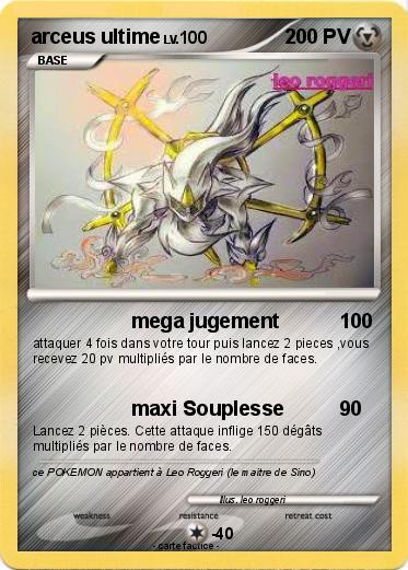 Pokemon arceus ultime