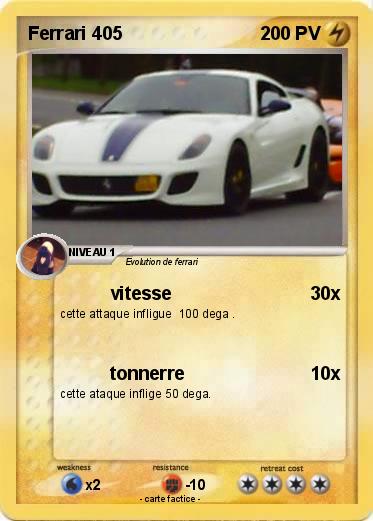 Pokemon Ferrari 405