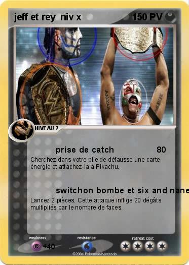 Pokemon jeff et rey  niv x 