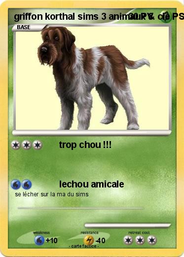 Pokemon griffon korthal sims 3 animaux & cie PS3