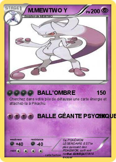 Pokemon M.MEWTWO Y