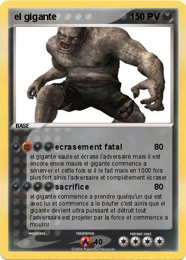 Pokemon el gigante
