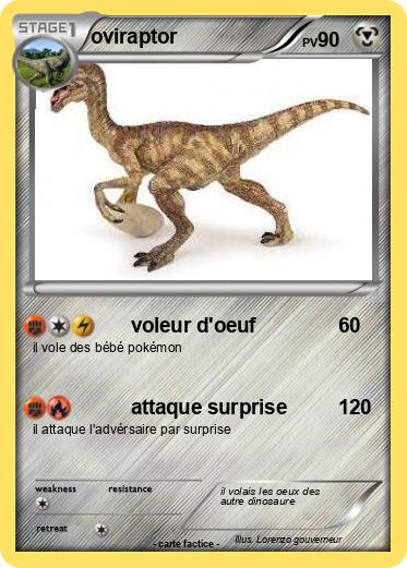 Pokemon oviraptor