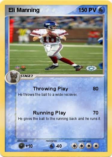 Pokemon Eli Manning