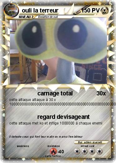 Pokemon ouli la terreur