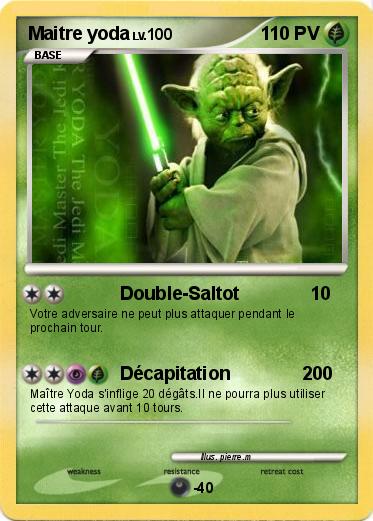 Pokemon Maitre yoda