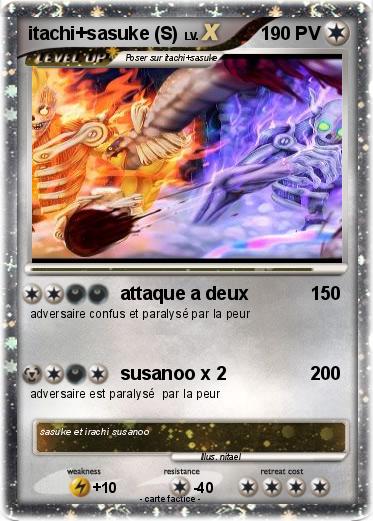 Pokemon itachi+sasuke (S)