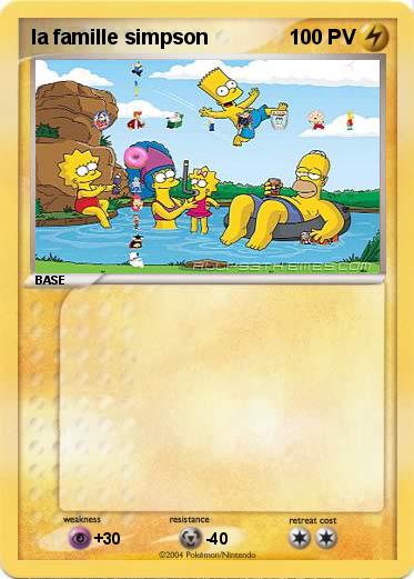 Pokemon la famille simpson