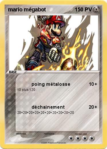 Pokemon mario mégabot