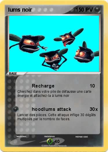 Pokemon lums noir