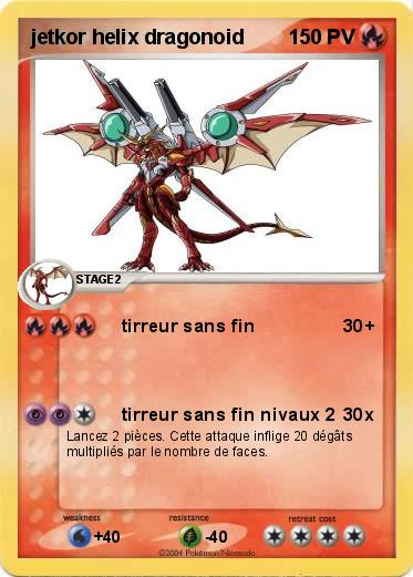 Pokemon jetkor helix dragonoid
