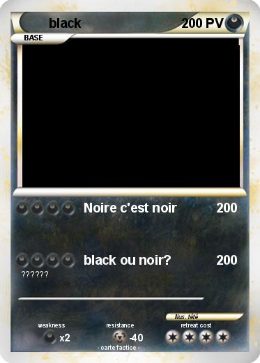 Pokemon black